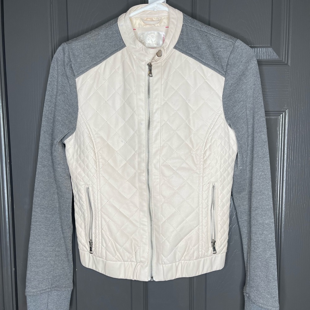 Xhilaration Jacket S/P White/Gray